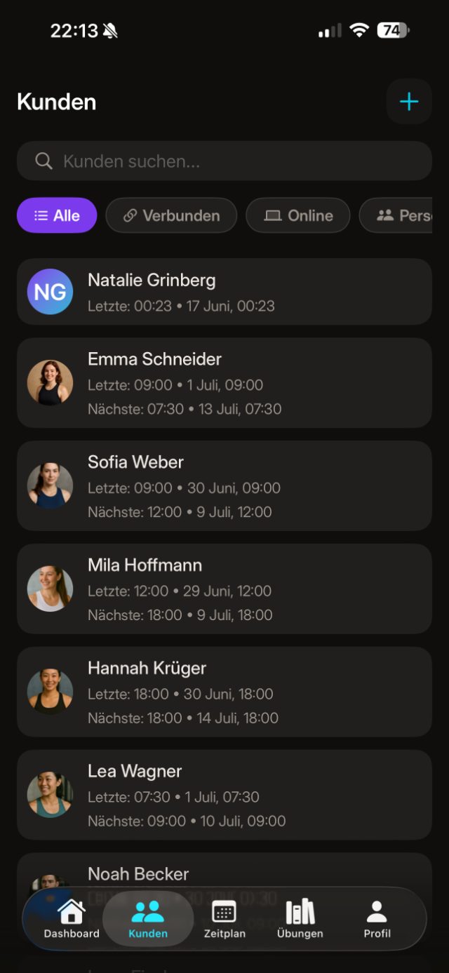 Kundenliste
